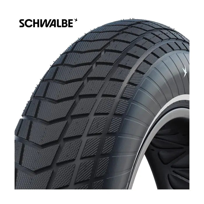 Schwalbe super moto-x - filaire - addix - dd - raceguard - 20x2.80 - noir + reflex