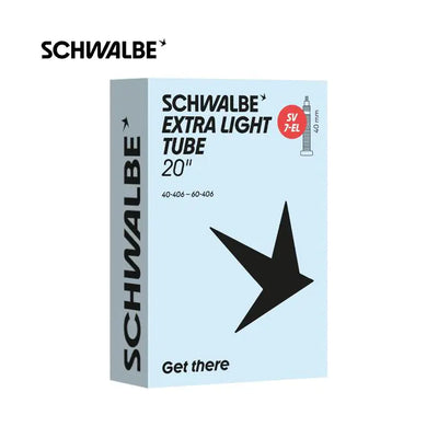 Chambre à air Schwalbe sv7-el 20 40 60-406 fv 40mm