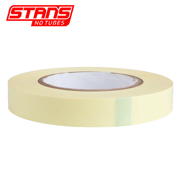 Fond de jante Stans notubes ruban jaune 21 mm de large rouleau d'atelier 54 mètres (60yd) as0004