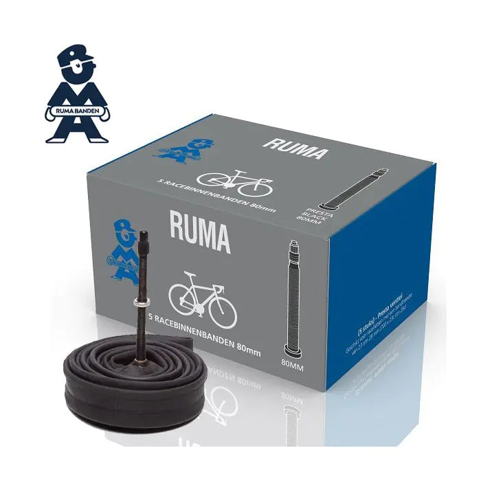 Chambre à air racing Ruma 23 28-622 fv noire 80 mm (boîte 5 pièces)