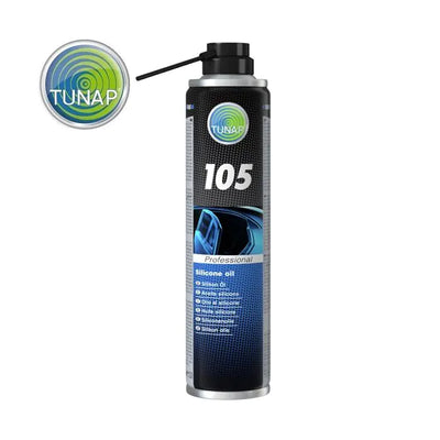 Tunap sports huile de silicone 105 professionnelle 400 ml tunap (paquet = 12 pièces)