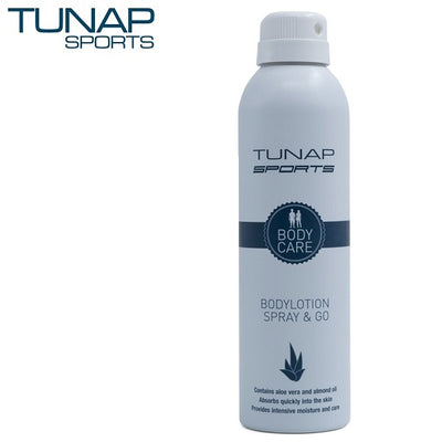 Tunap sports lotion pour le corps spray and go 200 ml (paquet = 12 pièces)