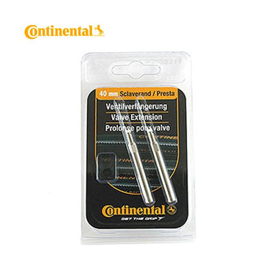 Rallonges de valve Continental 40 mm aluminium (2 pièces) 0140032