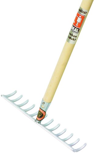 Râteau Idealspaten-Bredt courbé 14 t galvanisé. e170 - 66401401 - 66401401