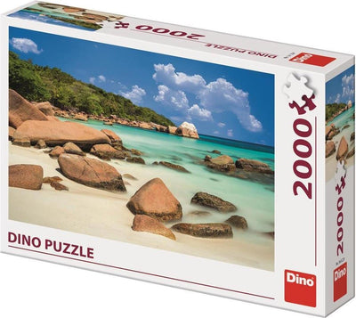 Dinotoys Dino Puzzle - Praslin Island Seychelles - 2000 pièces
