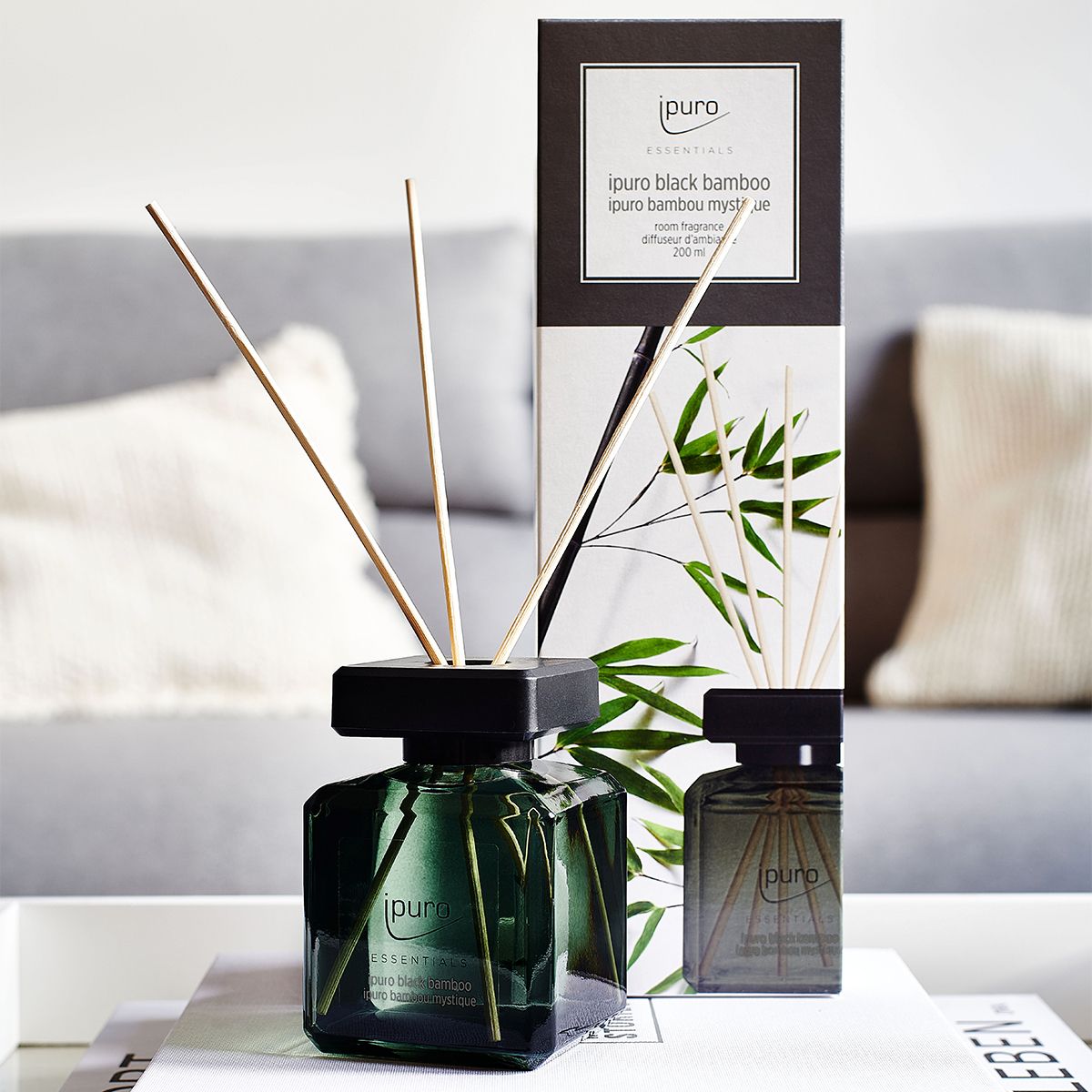 Ipuro ipuro geurdiffuser bambou noir 200 ml