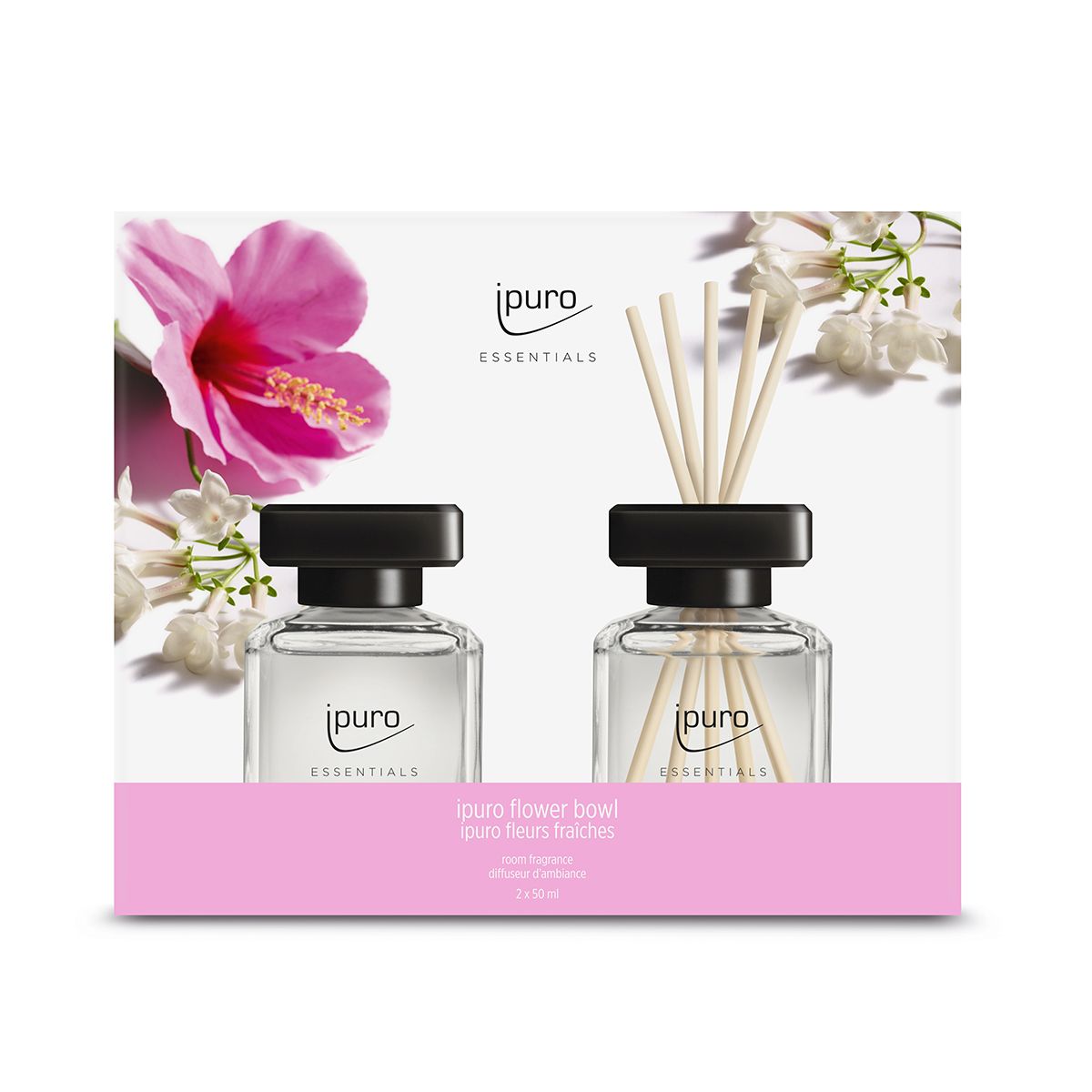 Ipuro Ipuro Gerdiffuser Flower Bowl 2 x 50 ml