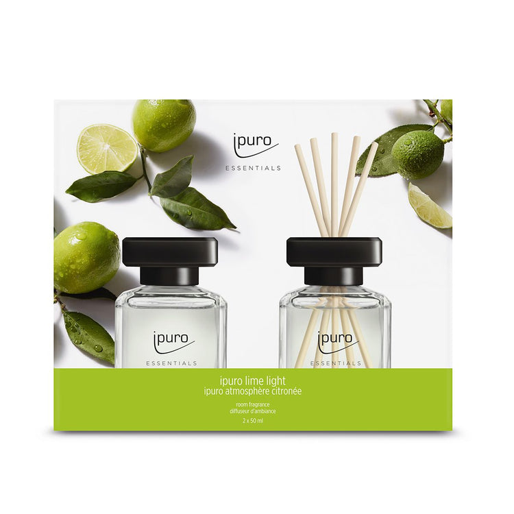 Ipuro ipuro geurdiffuser lime Light 2 x 50 ml