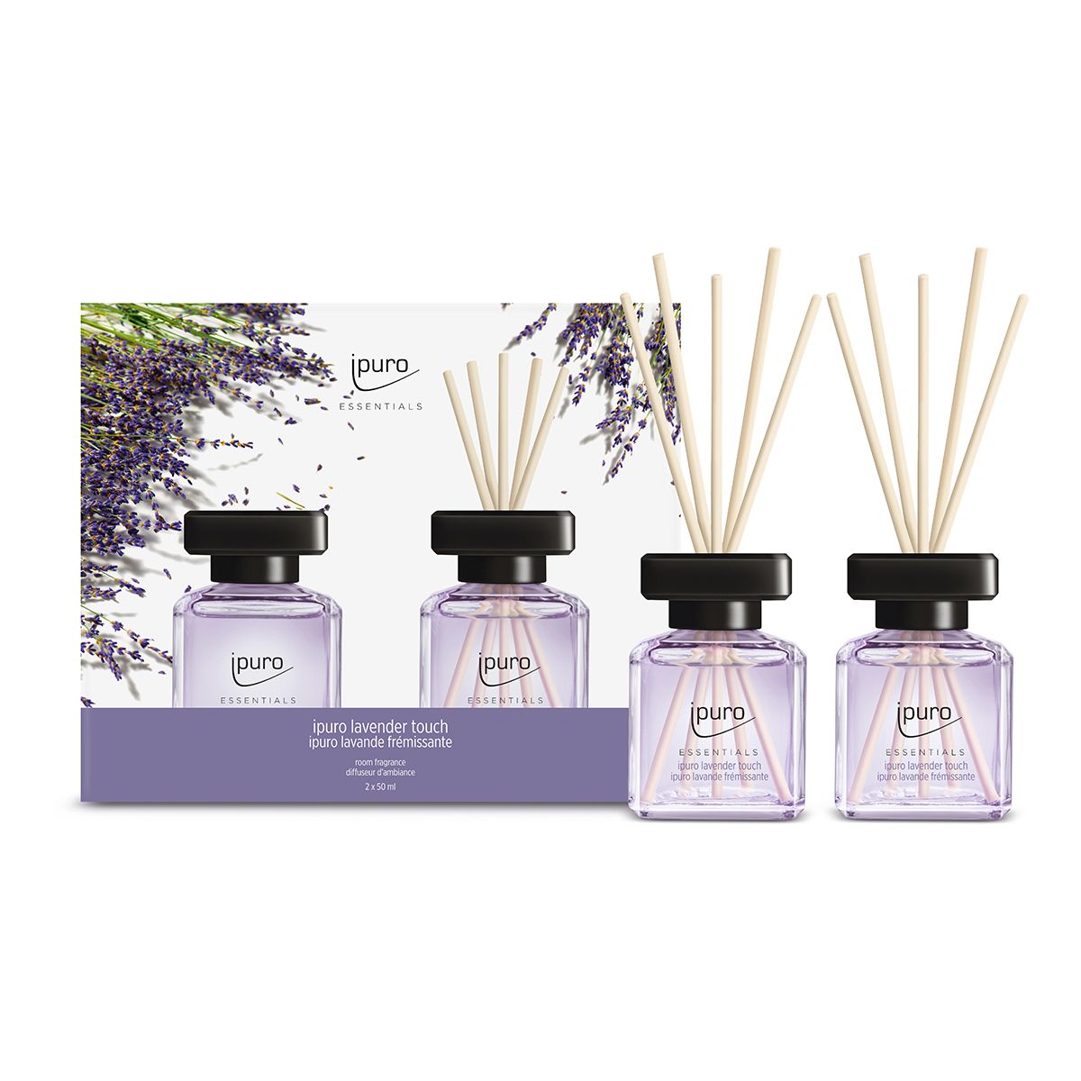 Ipuro Gerdiffuser Lavender Touch 2 x 50 ml