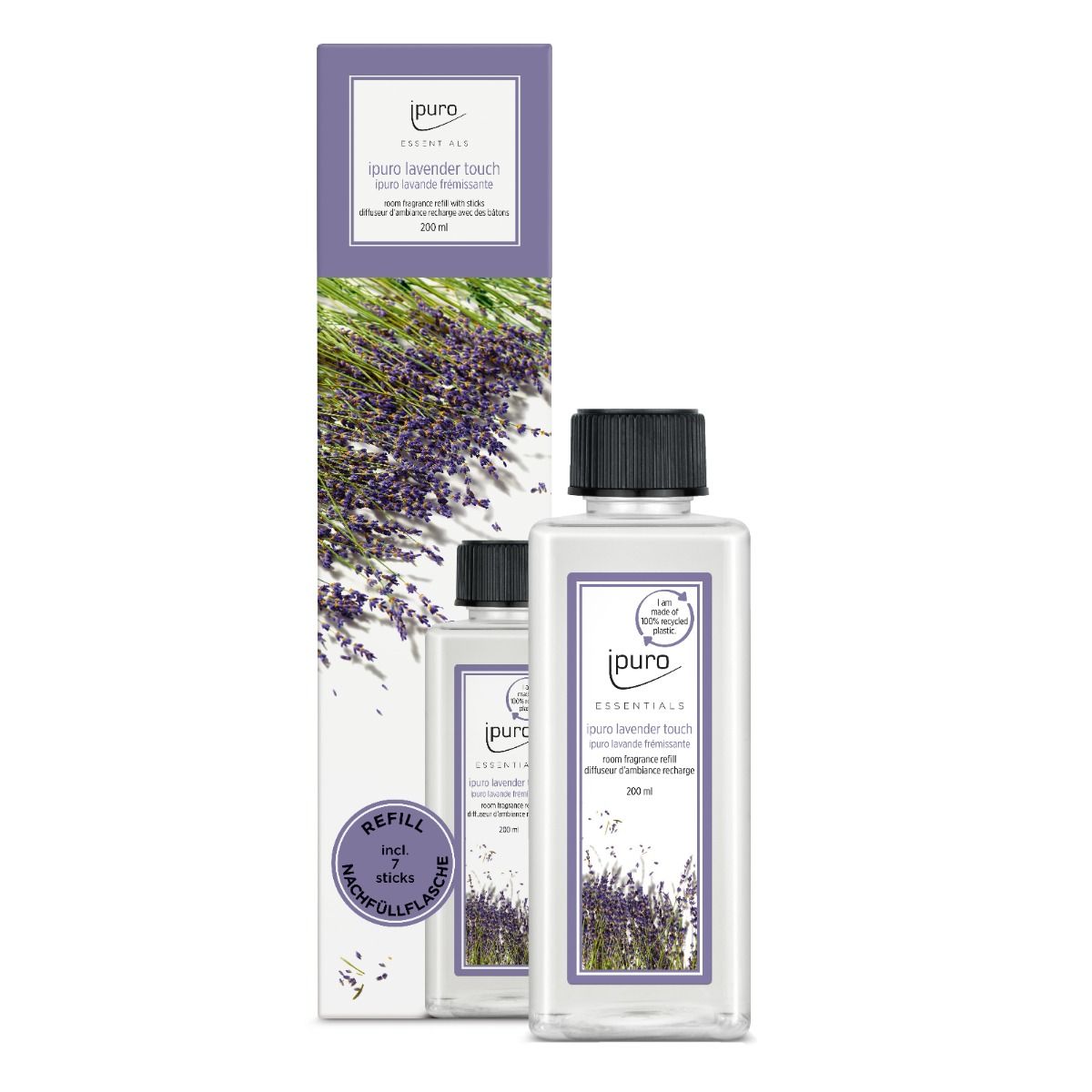 Ipuro Geurdiffuser Refill Lavender Touch 200ml