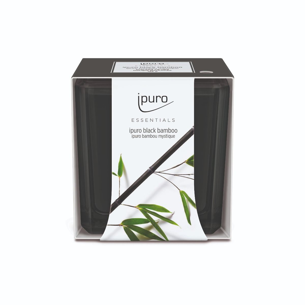Ipuro ipuro parfumés bougie noire bambou 125gr.