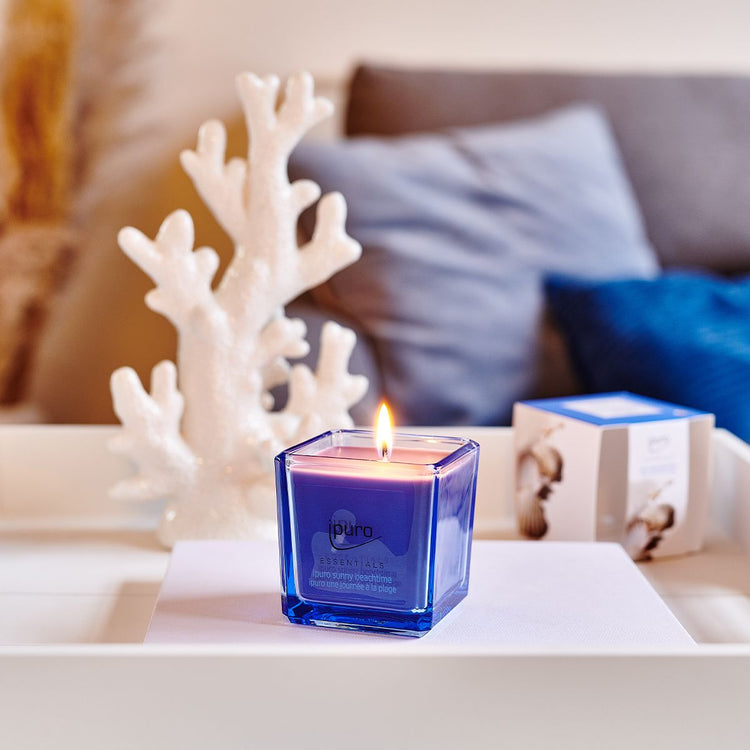 Ipuro ipuro parfumé à bougie ensoleillée bachtime 125gr.