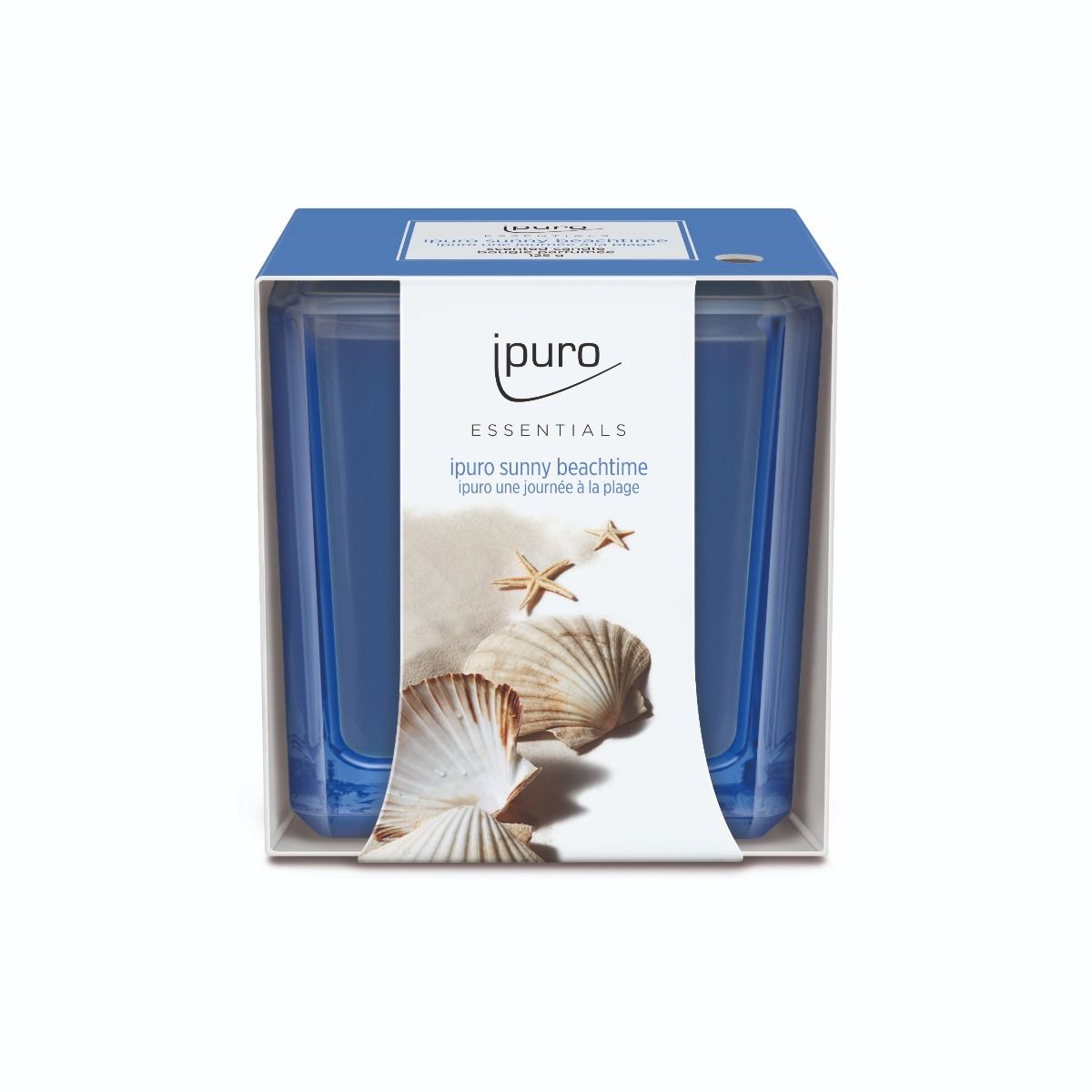 Ipuro ipuro parfumé à bougie ensoleillée bachtime 125gr.