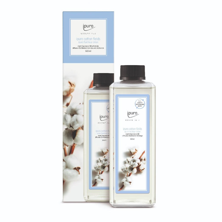 Ipuro Ipuro Gerdiffuser REFILL COTTON FIELDS 500ML