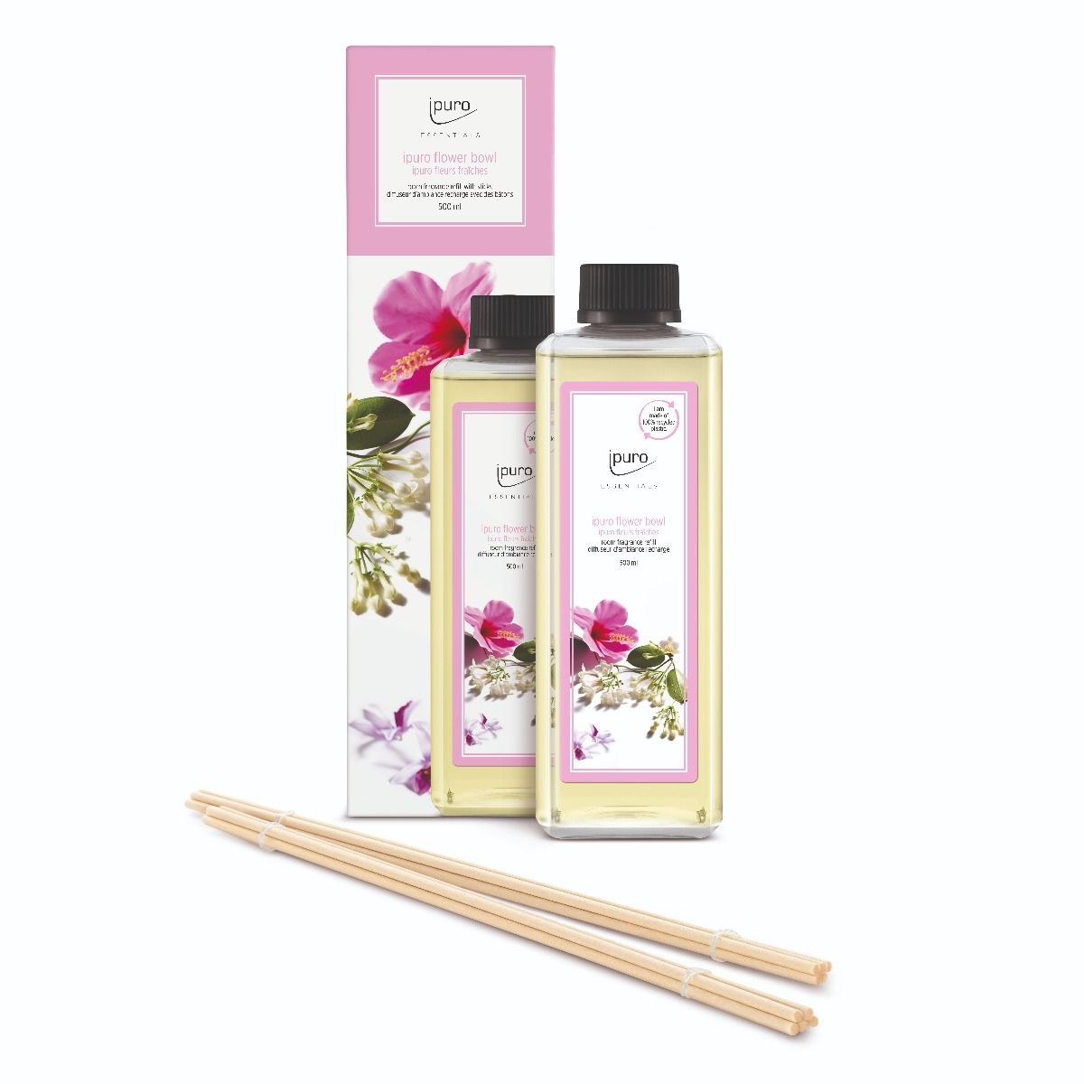 Ipuro Ipuro Gerdiffuser REFILL BOLL FLOWER 500ML