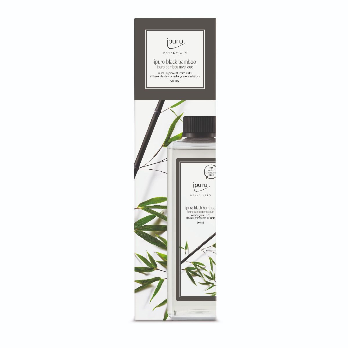Ipuro ipuro geurdiffuser Refill Black Bamboo 500ml