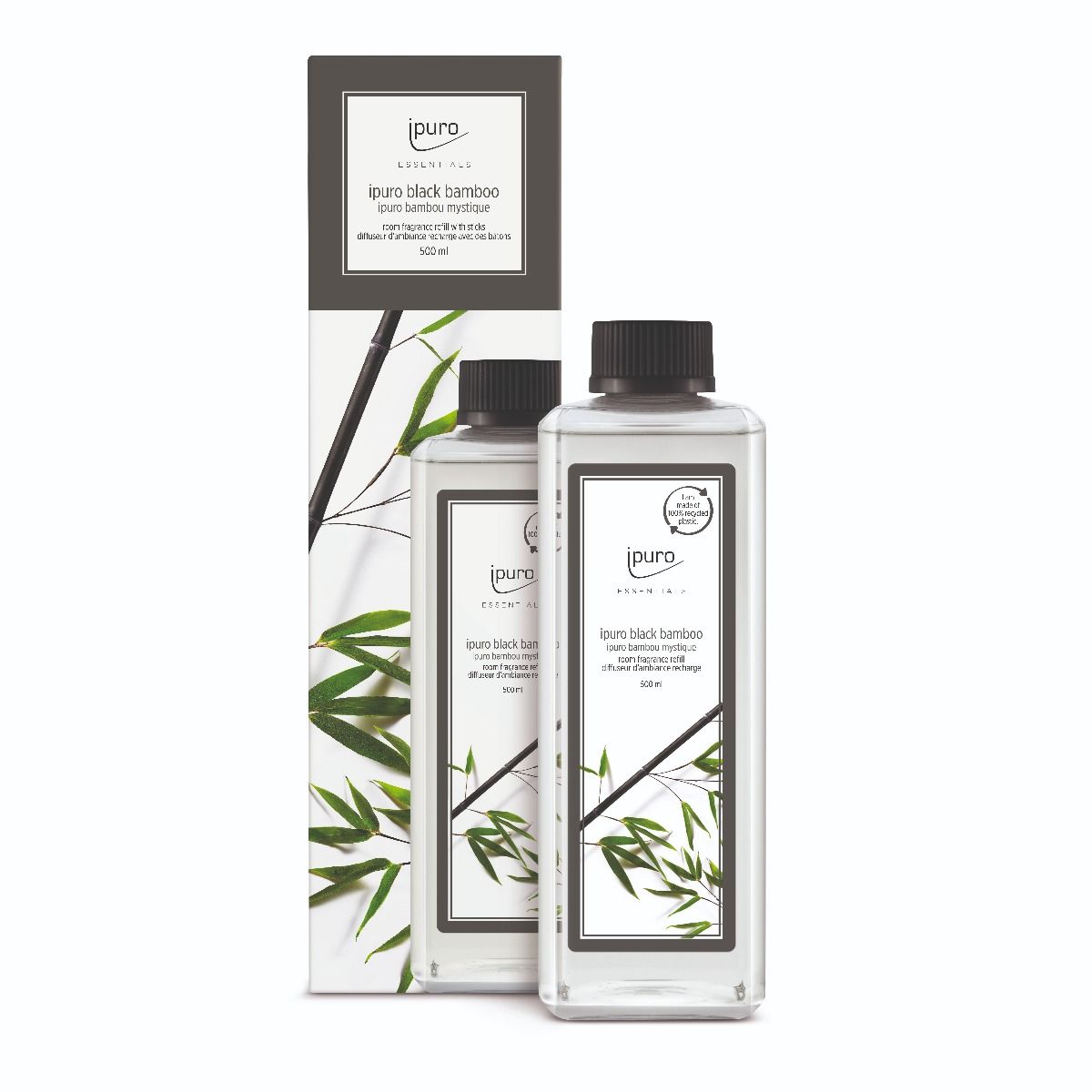 Ipuro ipuro geurdiffuser Refill Black Bamboo 500ml