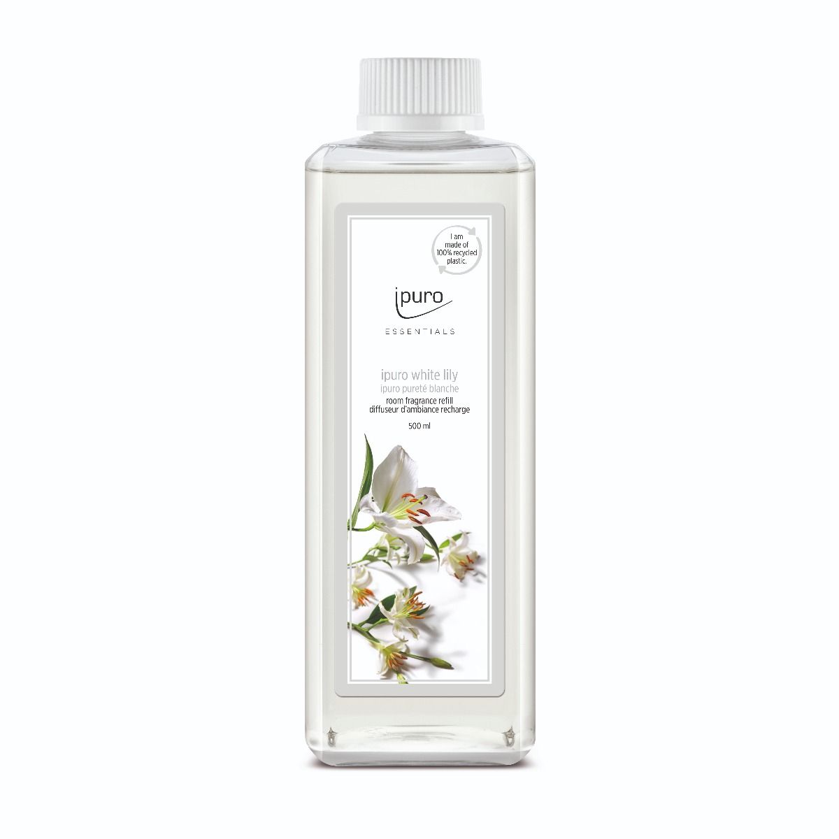 Ipuro ipuro GEURDIFFUSER REFILL WHITE LILY 500ML