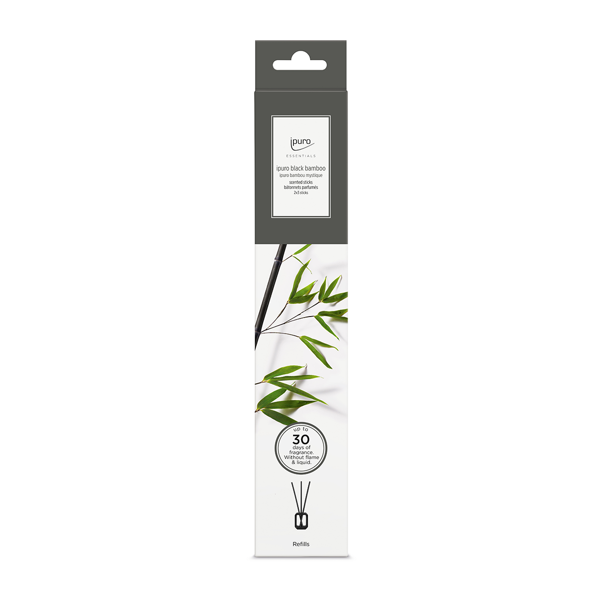 Ipuro ipuro Sticks parfumés en bambou noir