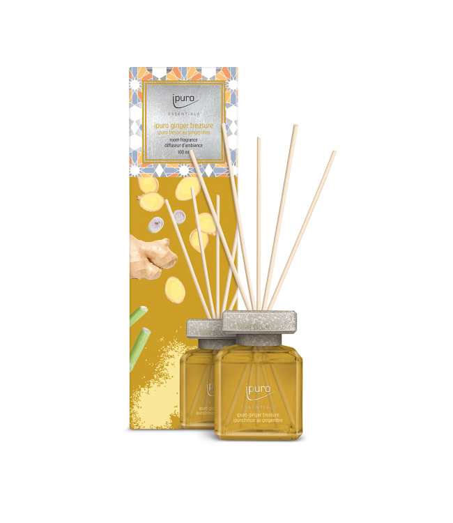 Ipuro ipuro geurdiffuser ginger treasure 100ml
