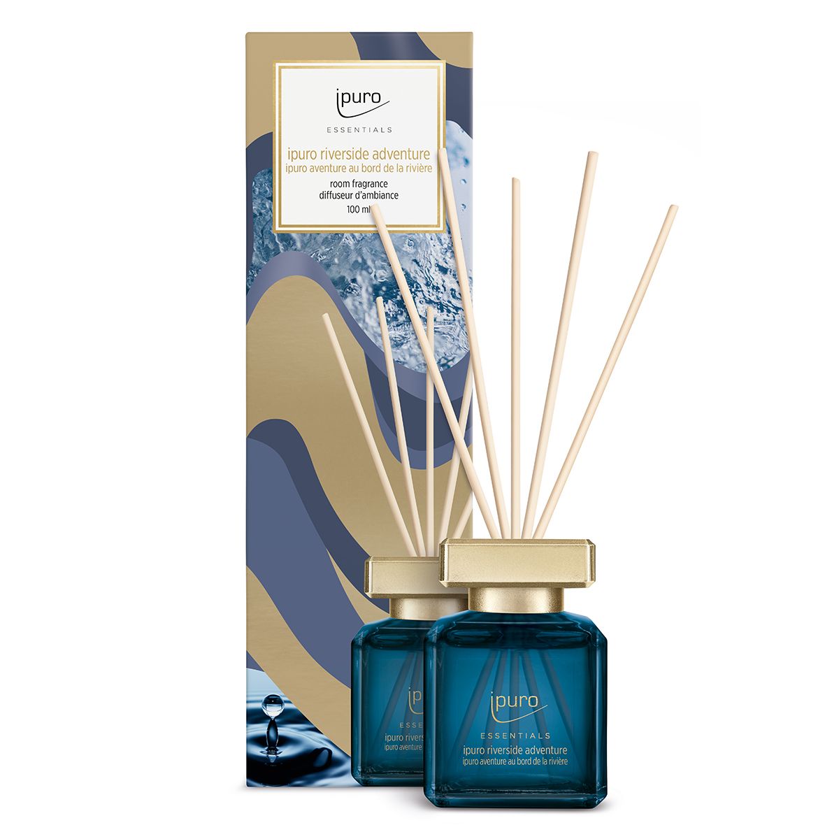 Diffuseur de parfum Ipuro aventure au bord de la rivière 100ml