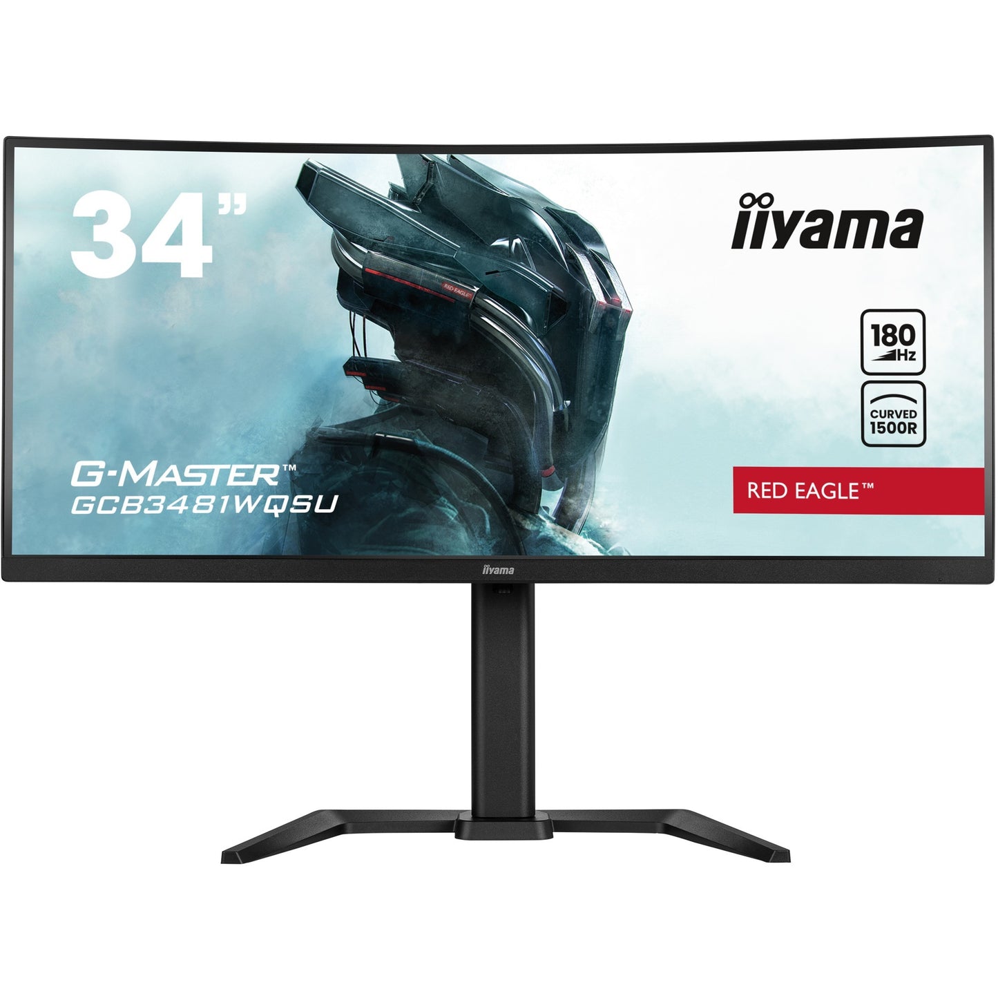 Iiyama g-master aigle rouge gcb3481wqsu-b1