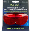 Feu arrière Ikzilight batterie on off 3xled 50 mm sur carte