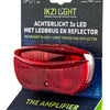 Feu arrière Ikzilight batterie on off 3xled 50 mm sur carte