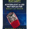 Ikzi Ikzilight Light arrière Spatb Bea. Marque électronique LED de batterie sur la carte