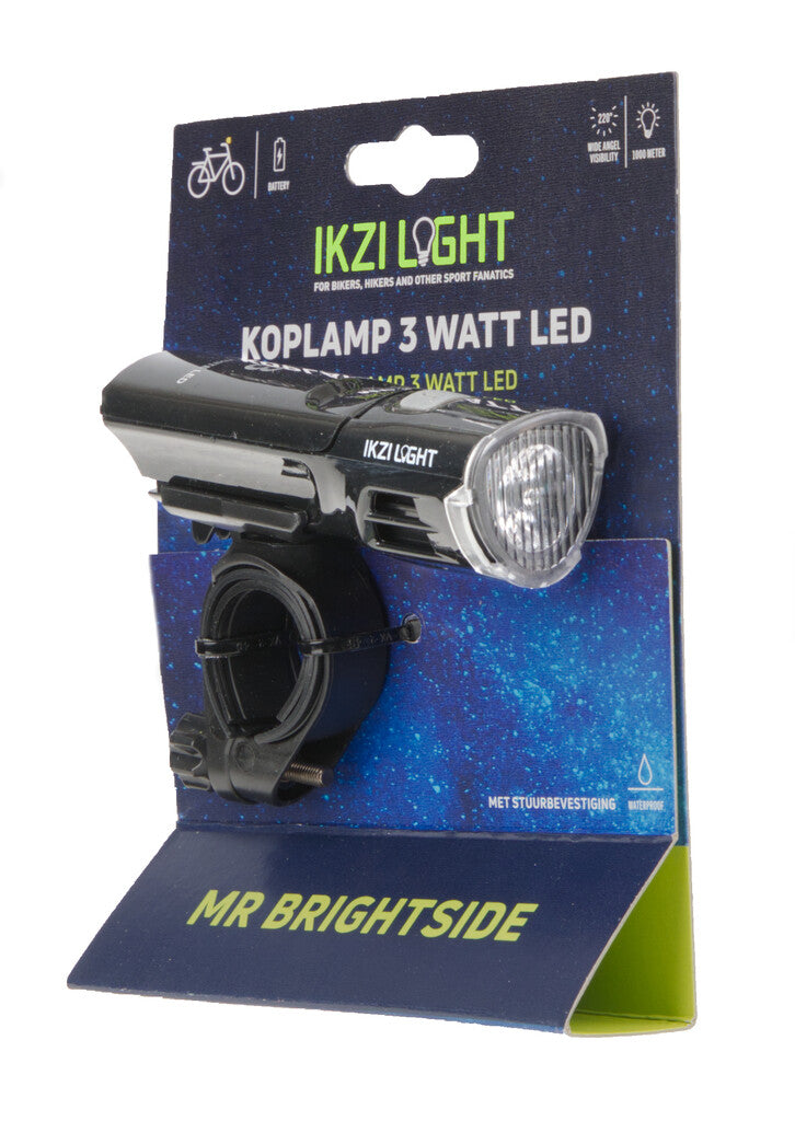 IKZI-Light phare Alu LED Mr Brightside Hi-Tech batt.