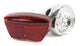 Set d'éclairage Retro LED batterie argent rouge