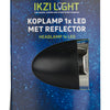 Ikzi Headlight rétro Jr 1x LED noir