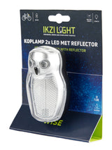 Réflecteur de phare Couronne montage boulon 2x LED Blanc - afbeelding 2