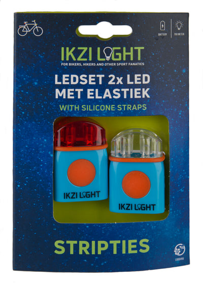 Set d'éclairage Ikzi stripes blue