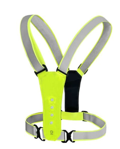 Ikzi-Light Reflection Sports Safety Vest Aryan M LED