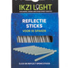 Réflecteur à rayons Ikzilight 8 cm lot de 10 sur carte