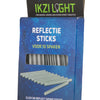 Réflecteur à rayons Ikzilight 8 cm lot de 10 sur carte