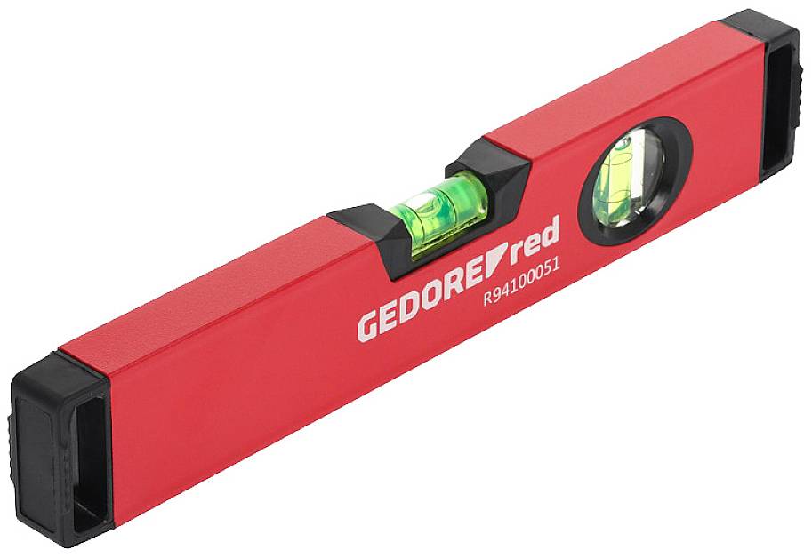 Niveau à bulle Gedore en aluminium | 2 libellules | 300mm-r94100051
