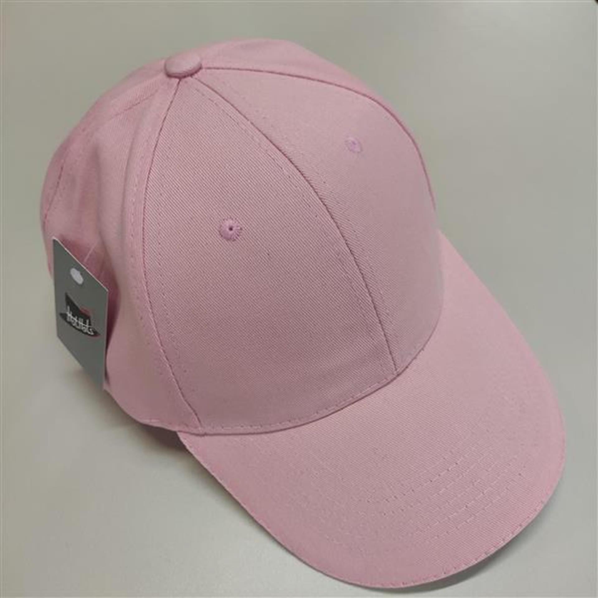Casquette de baseball Hot Hats rose clair