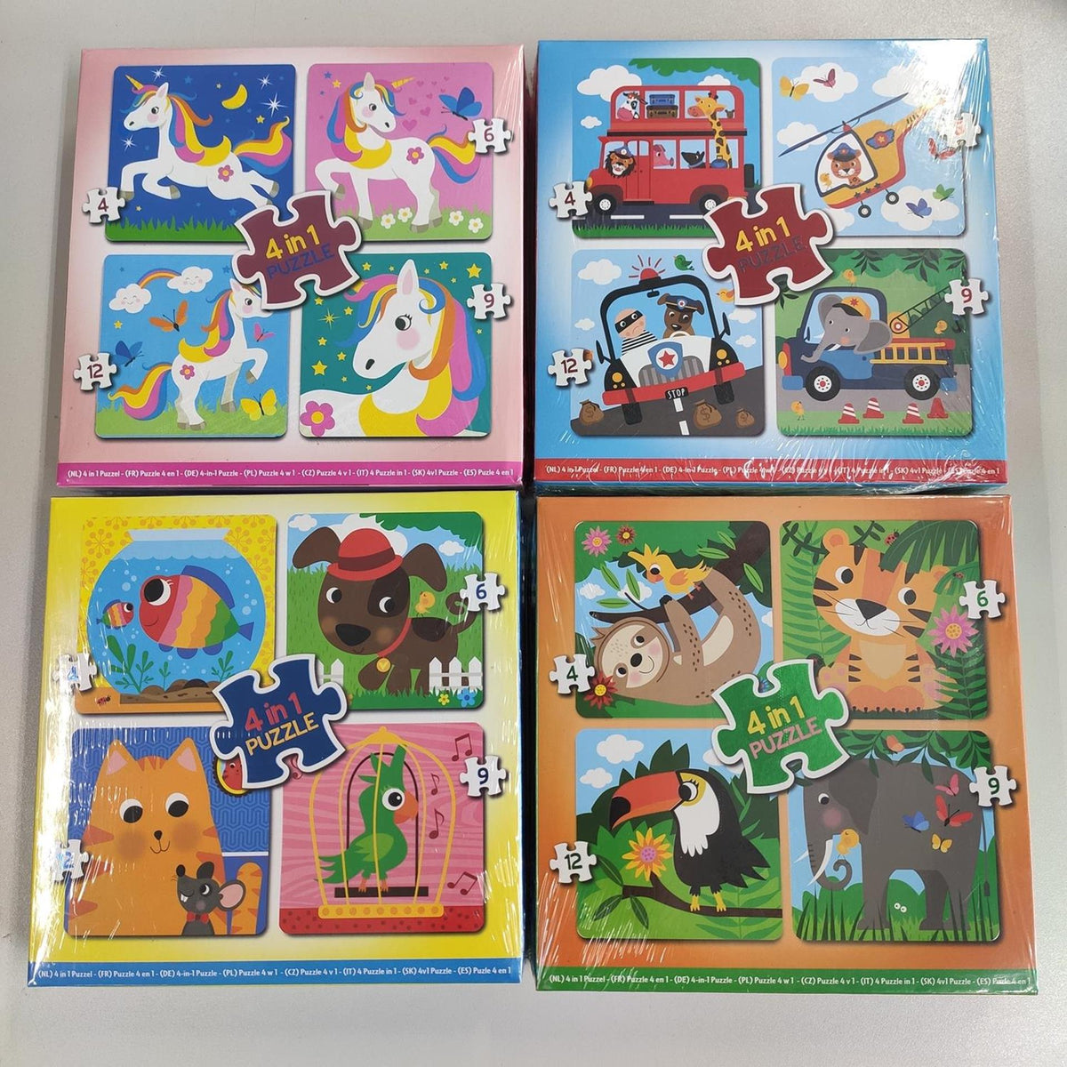 Gagne holland 4in1 puzzle Unicorn