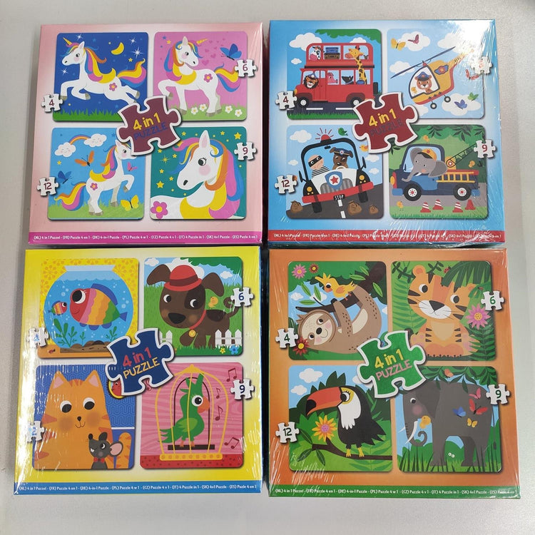 Gagne holland 4in1 puzzle Unicorn