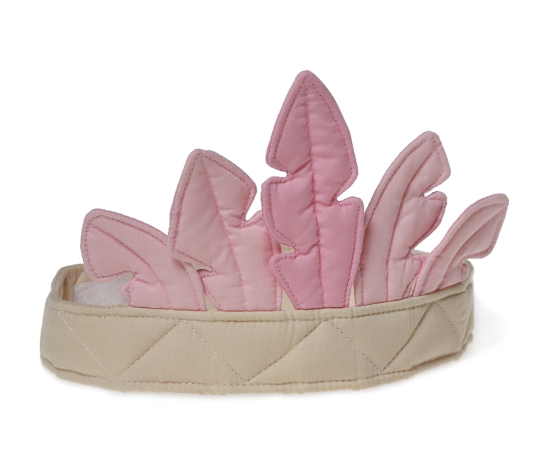 Différentes marques de coiffe indienne (rose beige)