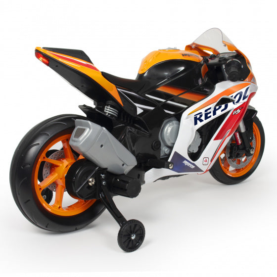 Injusa Repsol Electric Children's Moteur Bike 12V Orange White