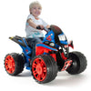 Injusa spider-man Le véhicule de batterie quad 12v bleu rouge