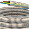Tuyau d'installation flexible 5 8 (16mm) filaire gris 100m - 1275800