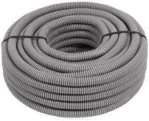 Tuyau d'installation flexible 5 8 (16mm) filaire gris 100m - 1276010