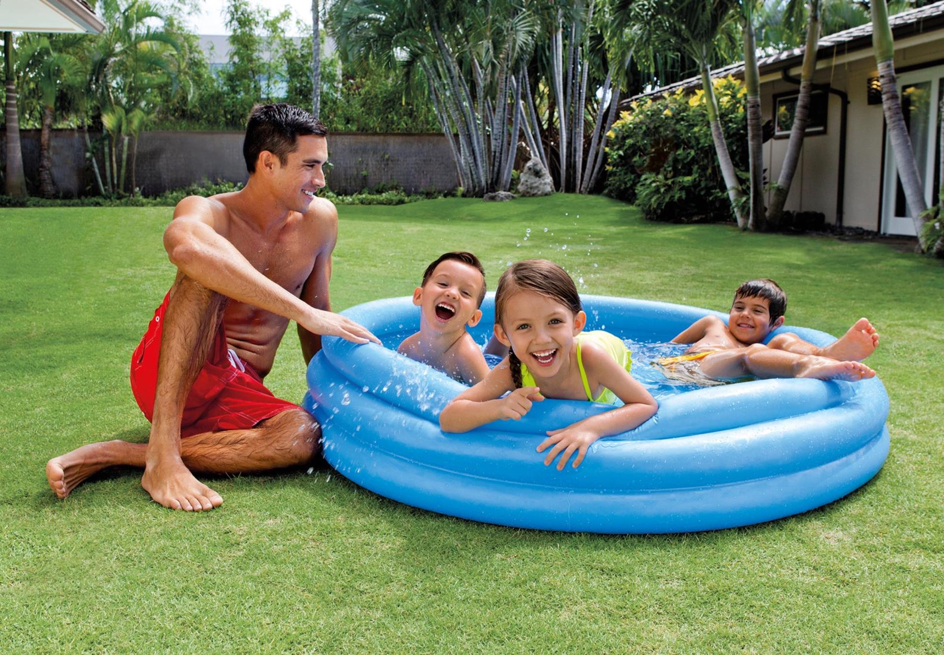 Piscine Intex bleu cristal 147x33cm