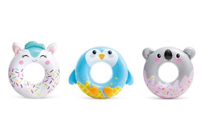 Cute Animal pool - chaton - rose