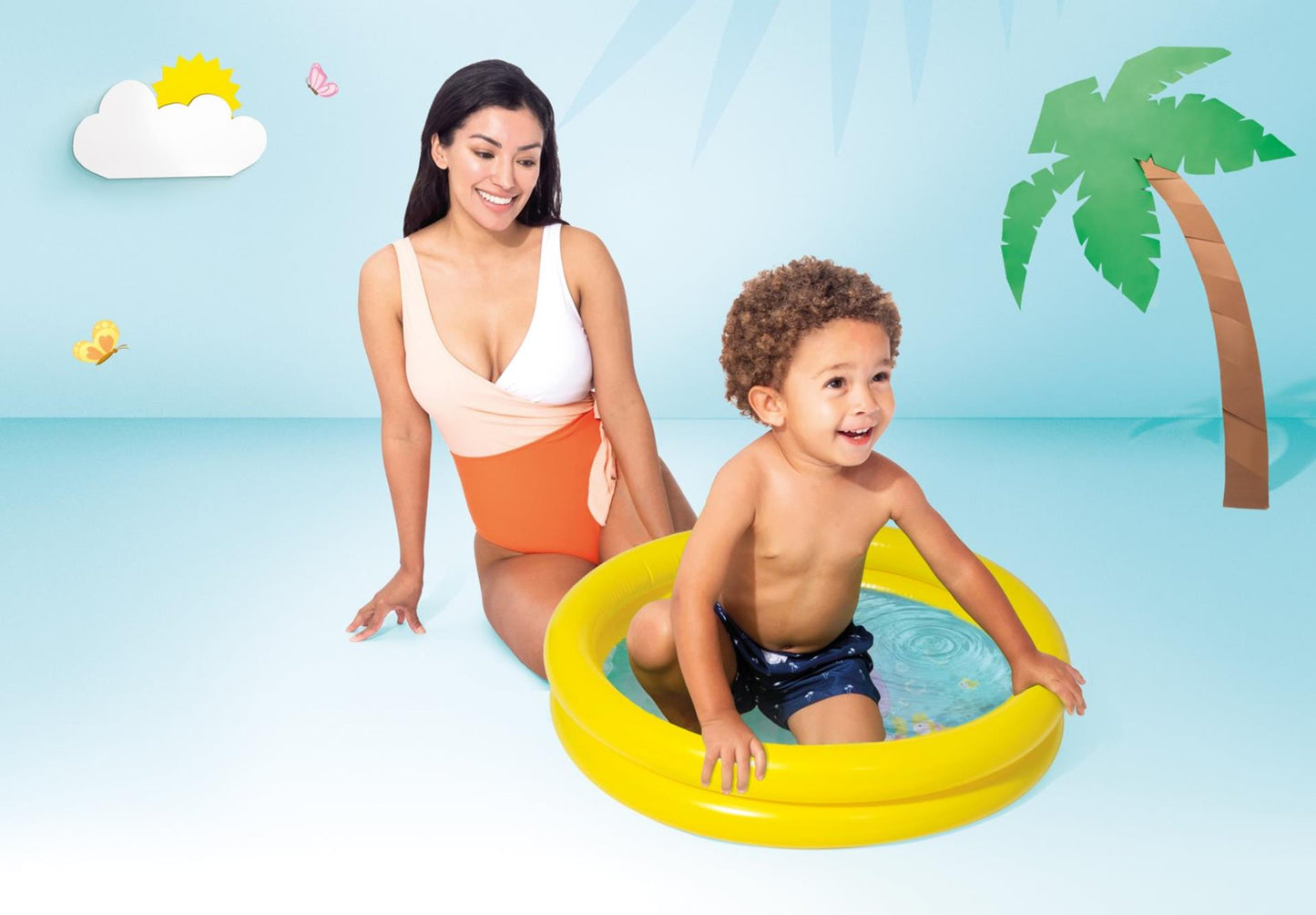 Baignoire bébé Intex 61x15cm