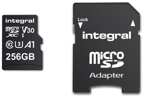Carte mémoire micro SD intégrée v30 256 Go - 9500415